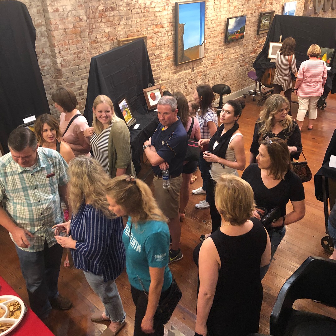 My first Show during the Franklin Art Crawl Franklin Art Crawl