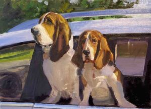 Bentley and Sasha at Pinkerton