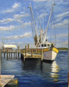Shrimp Boat in San Carlos Bay