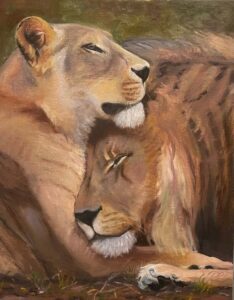 (SOLD) The Heart of a Lion